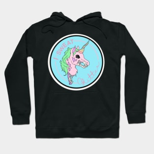 I Sweat Glitter Unicorn Hoodie